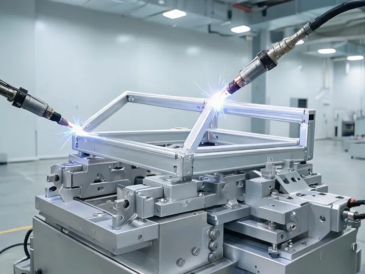 Transport aluminum welding